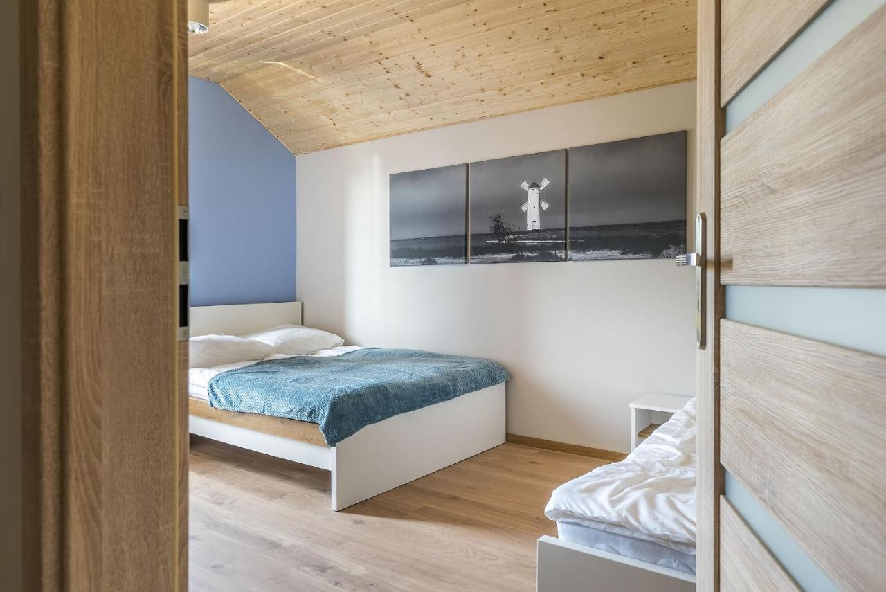 Domki Zlote Piaski Kryty Basen Sauna Jacuzzi Jastrzębia Góra Dış mekan fotoğraf