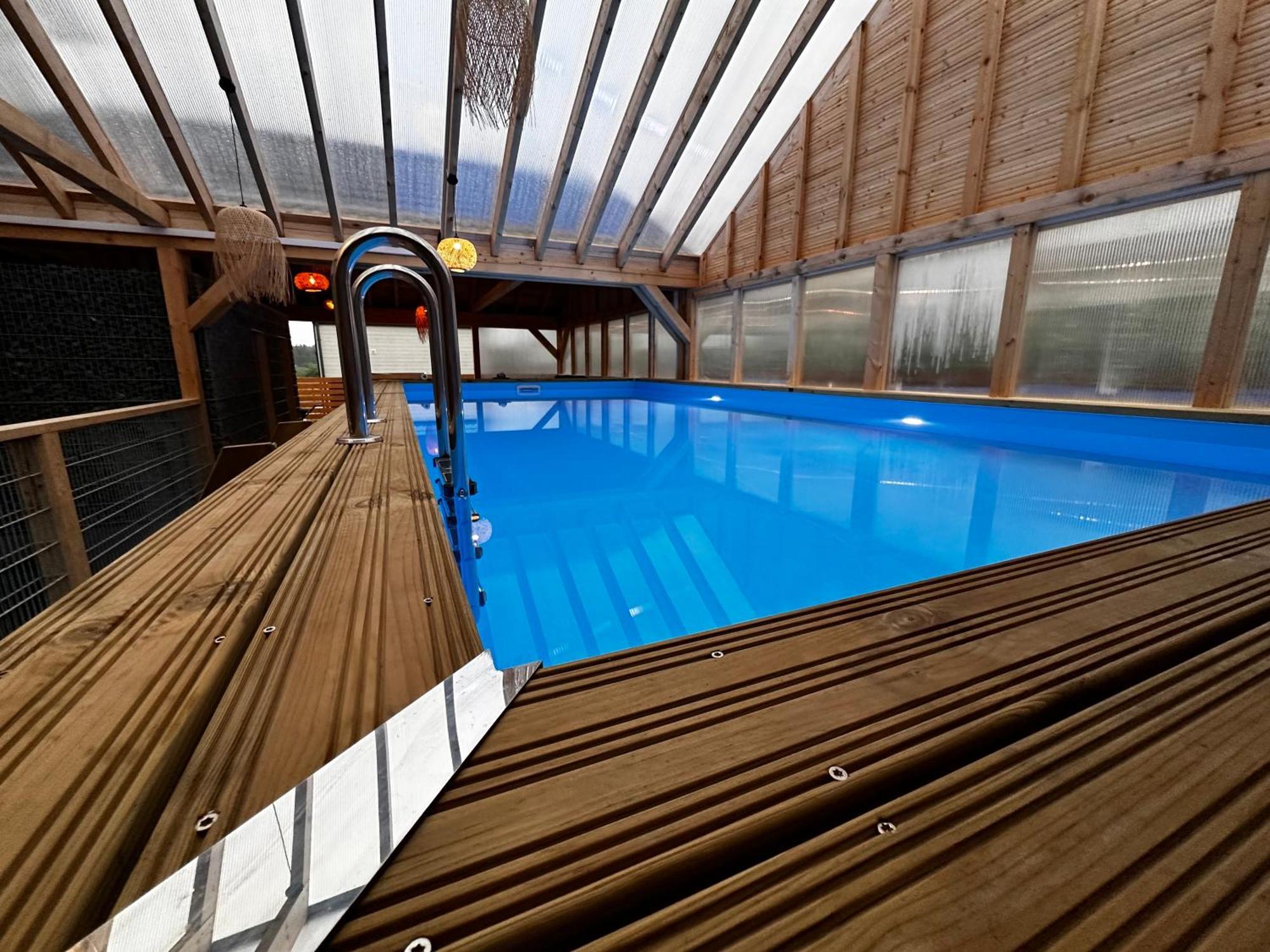 Domki Zlote Piaski Kryty Basen Sauna Jacuzzi Jastrzębia Góra Dış mekan fotoğraf
