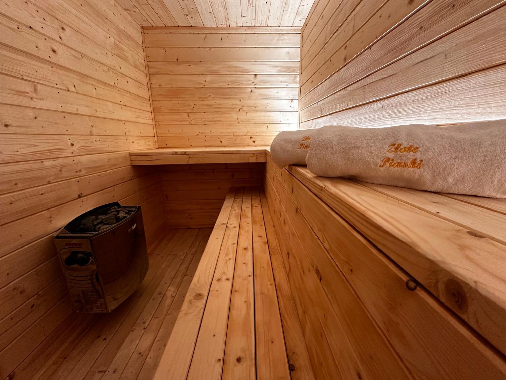 Domki Zlote Piaski Kryty Basen Sauna Jacuzzi Jastrzębia Góra Dış mekan fotoğraf