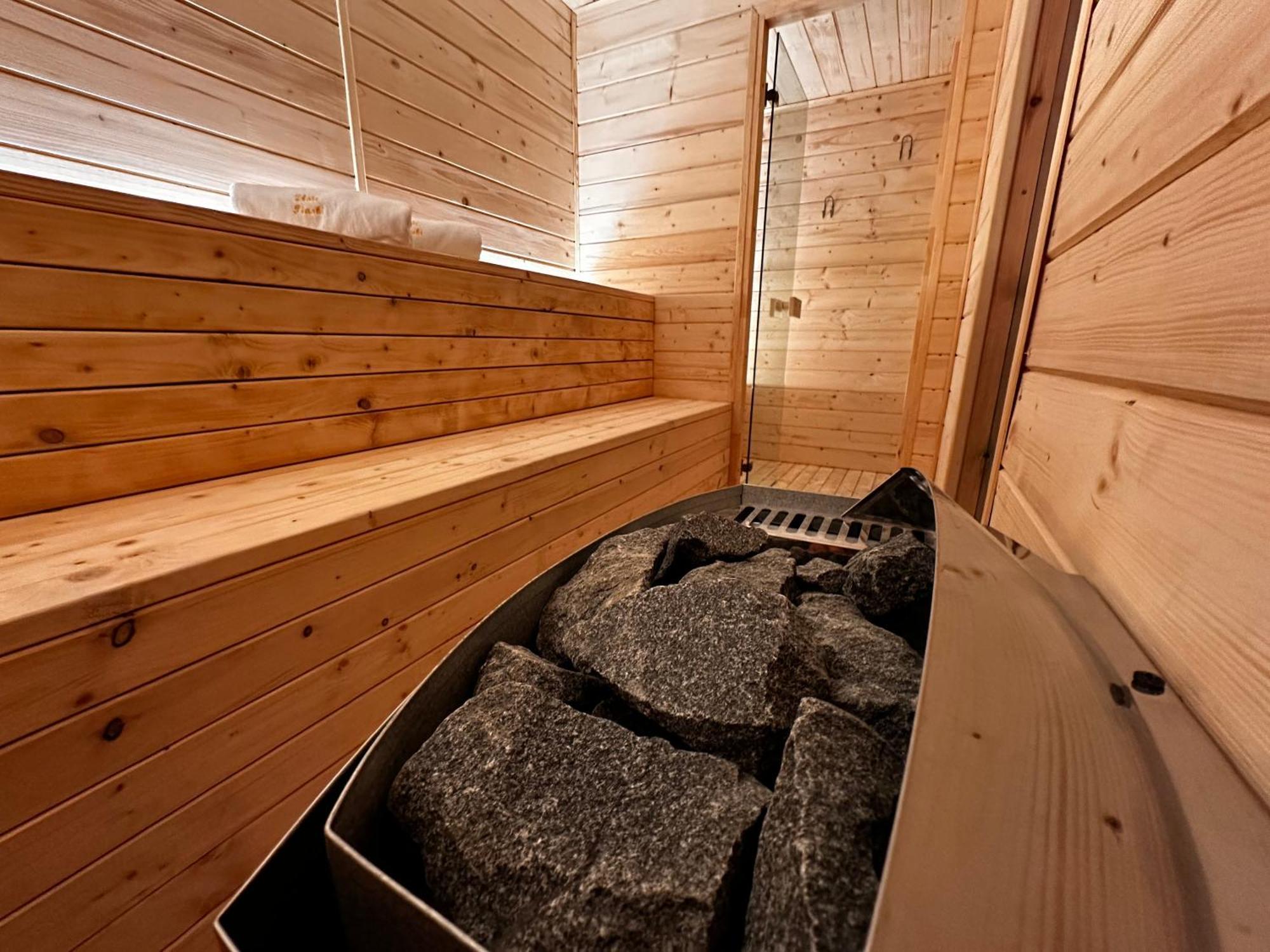 Domki Zlote Piaski Kryty Basen Sauna Jacuzzi Jastrzębia Góra Dış mekan fotoğraf