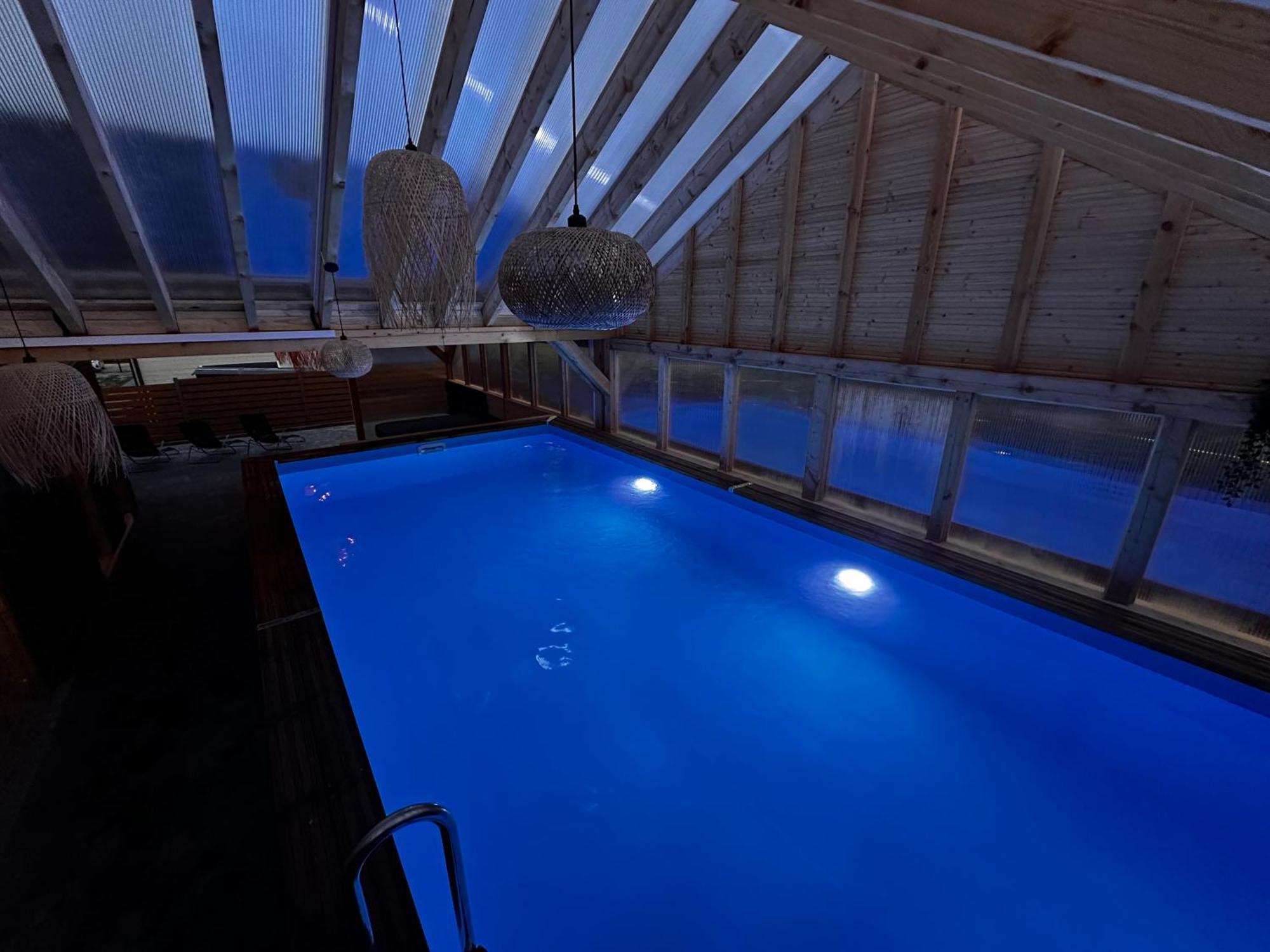 Domki Zlote Piaski Kryty Basen Sauna Jacuzzi Jastrzębia Góra Dış mekan fotoğraf