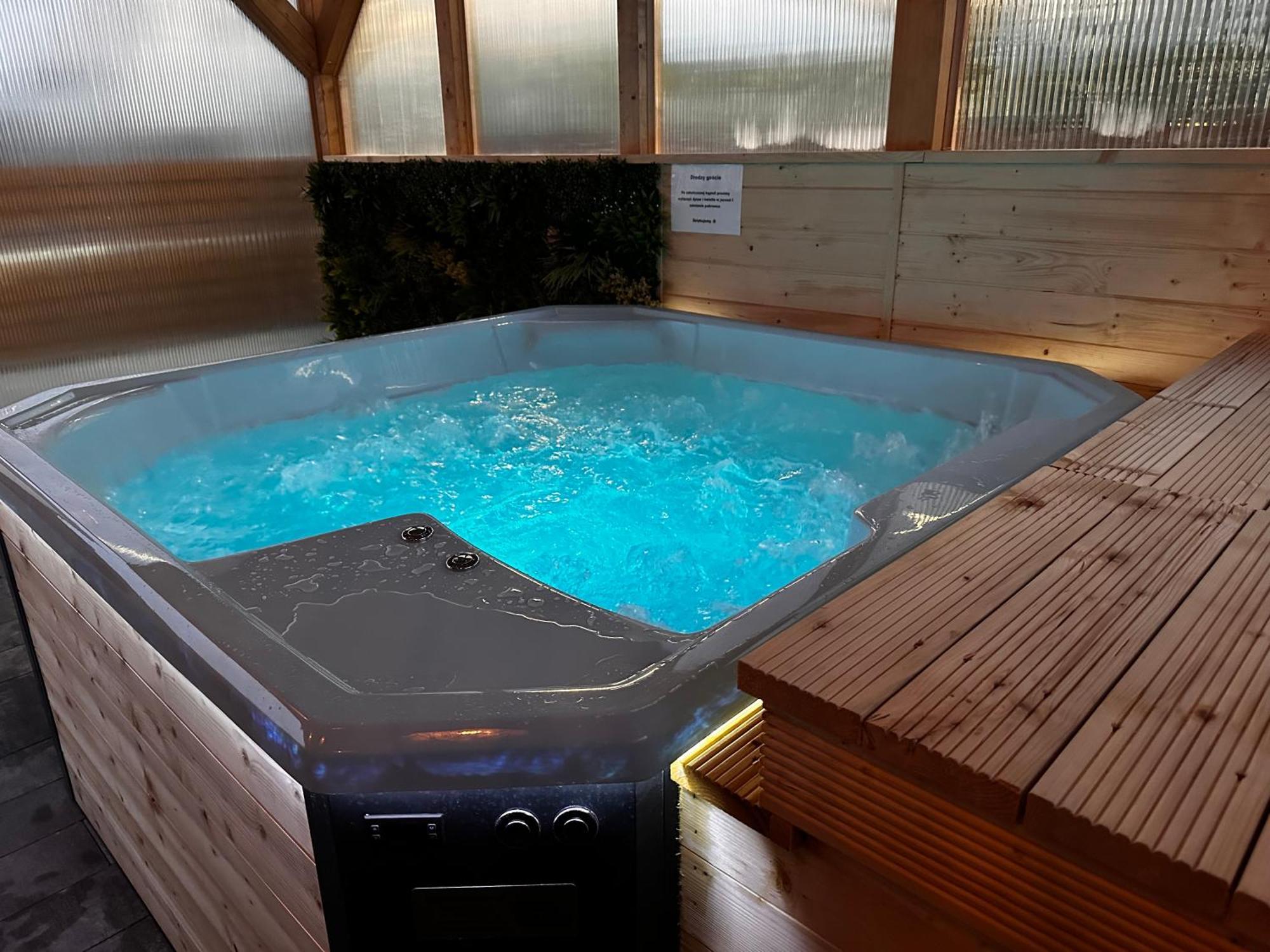 Domki Zlote Piaski Kryty Basen Sauna Jacuzzi Jastrzębia Góra Dış mekan fotoğraf